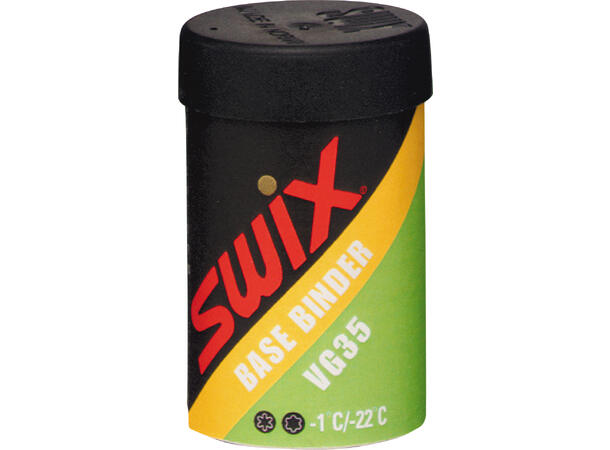 Swix VG35 Base Binder Green, 45g Slitesterk grunnvoks for tørrvoks 